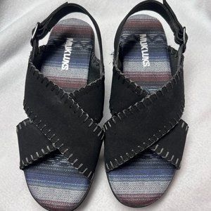 Muk Luks Womens Sandals 9.5